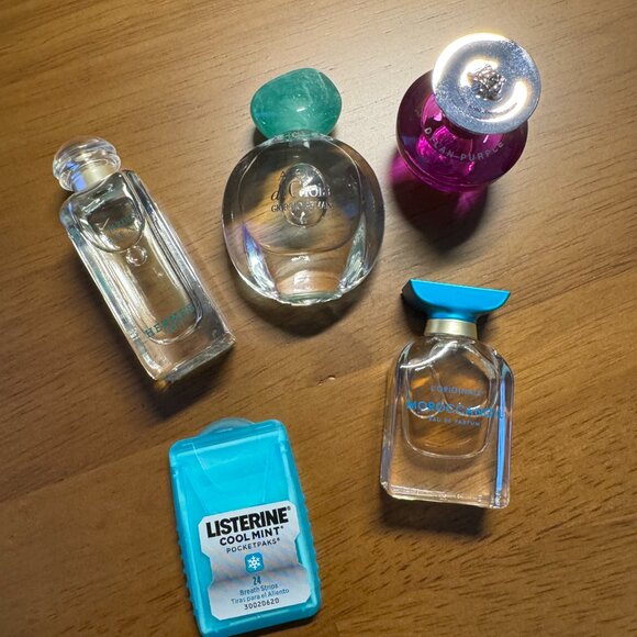 Mini Perfume Set – 4 Pieces (Moroccanoil, Versace, Hermès, Armani) - Picture 7 of 7
